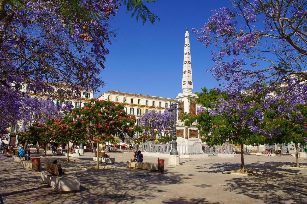 Del Parque Flats Central Malaga Bagian luar foto